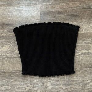 Sky and Sparrow Black Tube Top